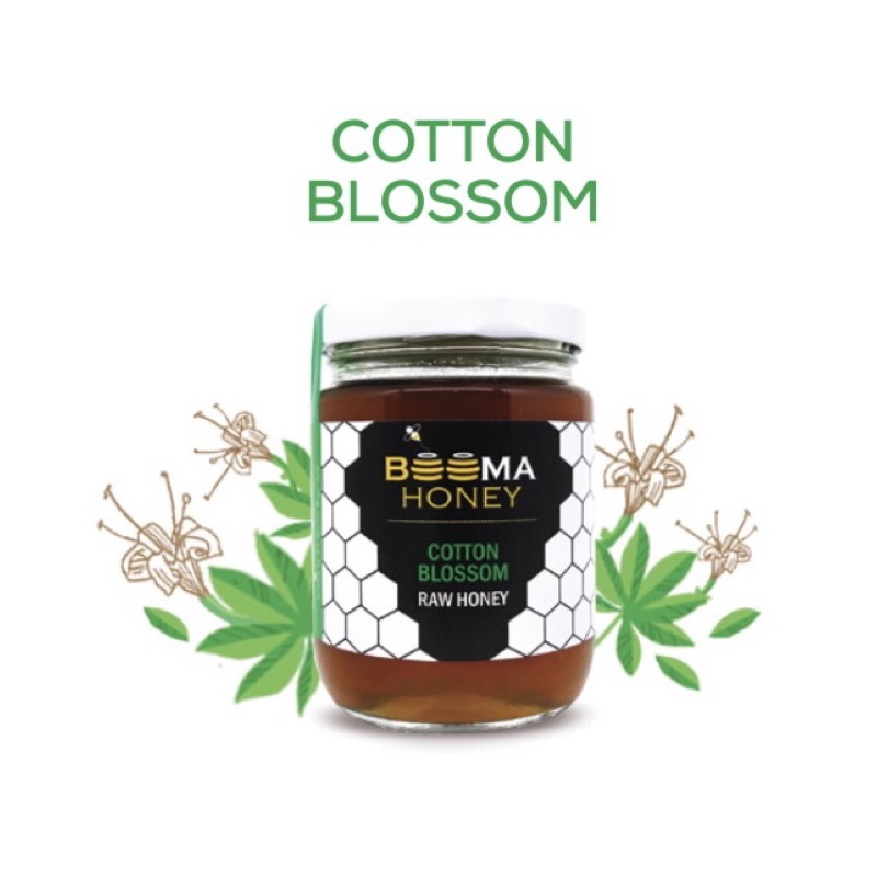 

Beema Honey Cotton Blossom Raw / Madu Murni Asli Hutan Kapas Premium