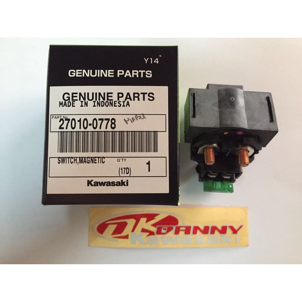 bendik starter switch starter ninja 250R karbu JKS198