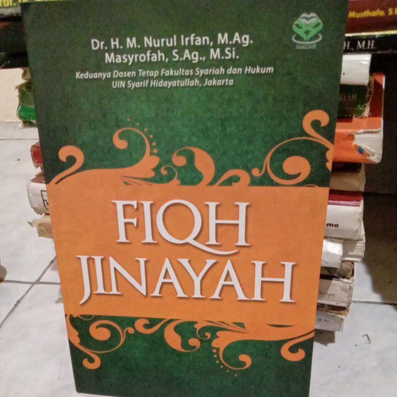 

FIQH JINAYAH By Dr. Nurul Irfan