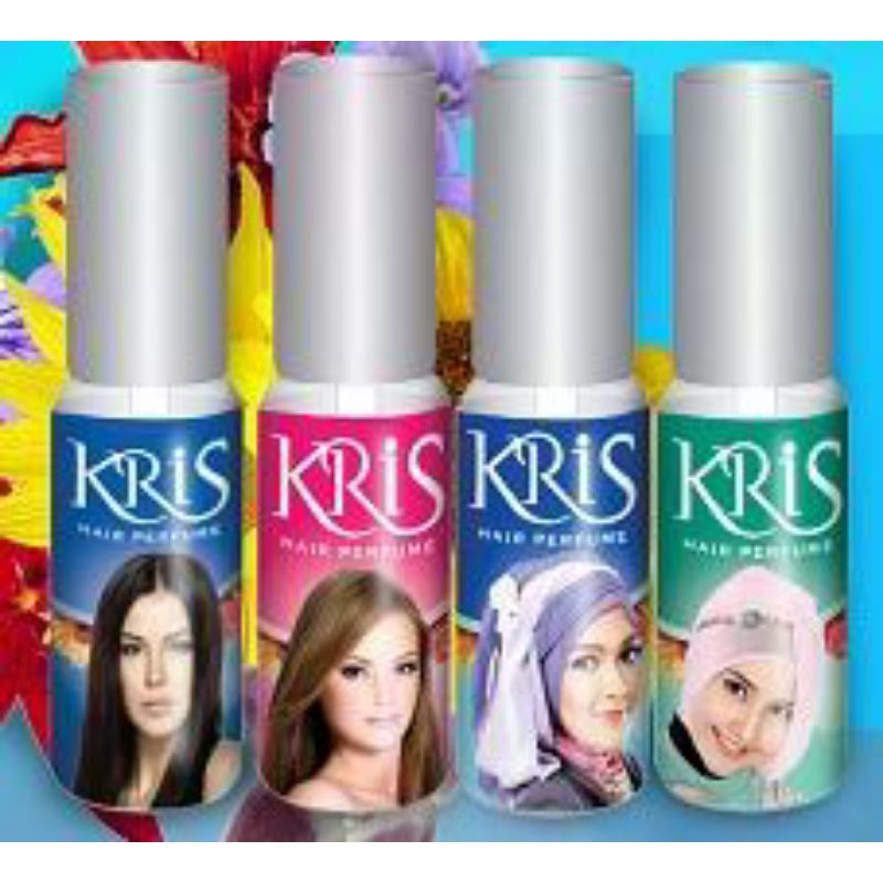 Kris Hair Parfume Fresh & Confident / Kris Parfum Rambut 60ml