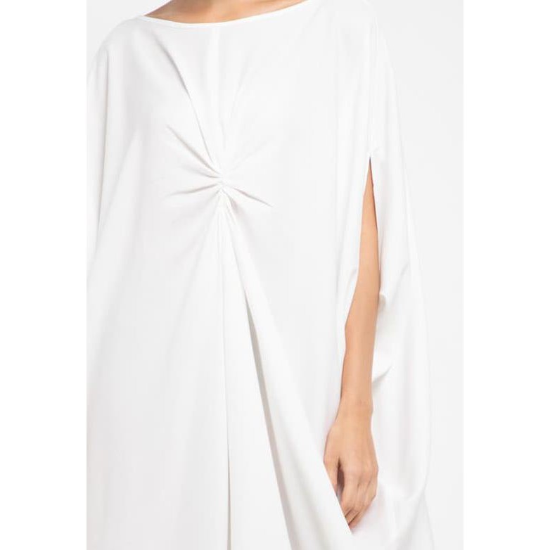 PRODUK TERBAIK - ZUMARA BASIC KAFTAN WHITE