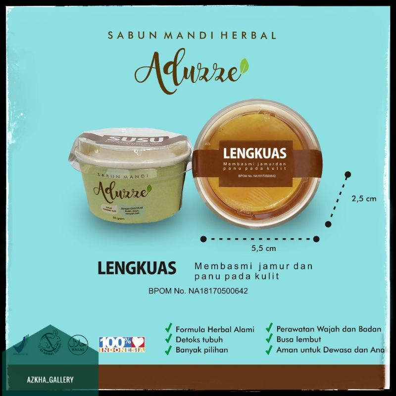 ✅ Sabun Panu Lengkuas Herbal / Sabun Gatal