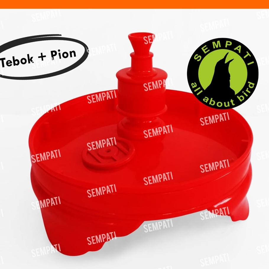 TEBOK LOVEBIRD PVC ANTI PECAH UNTUK SANGKAR KANDANG BULAT KAPSUL BURUNG LOVEBIRD LOVE BIRD TBKNEW