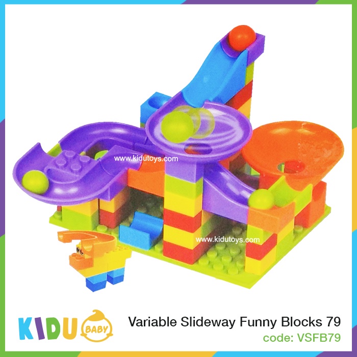 Variable Slideway Funny Blocks 79 Kidu Baby