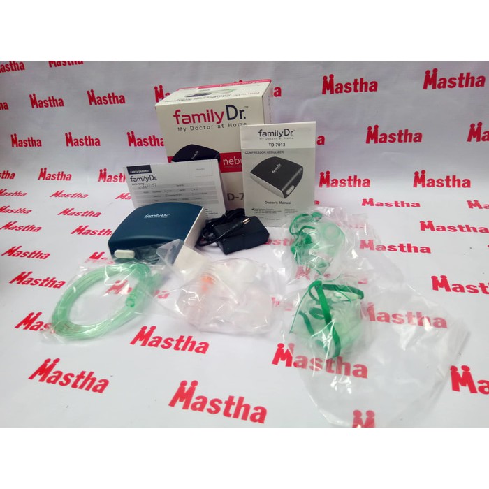 Alat Bantu Pernafasan  Uap Nebulizer Compressor Family Dr TD-7013