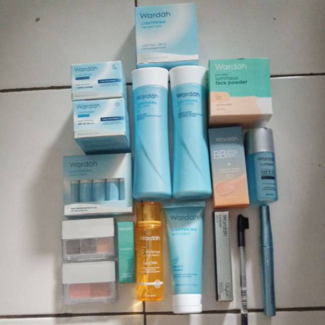 Paket komplit seserahan wardah