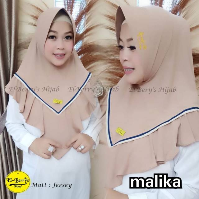 Grosir jilbab instan Malika by el berrys