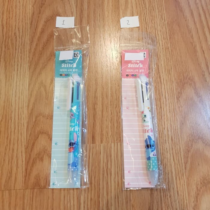 

Pulpen Disney Stitch Bolpen Pena Ballpoint Disney Korea Pen 4 in 1 Official Disney Korea Murah