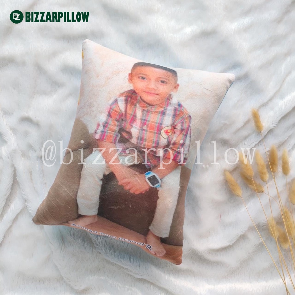 Bizzarpillow Bantal Foto Custom Fullprint 30x40 cm BZ026