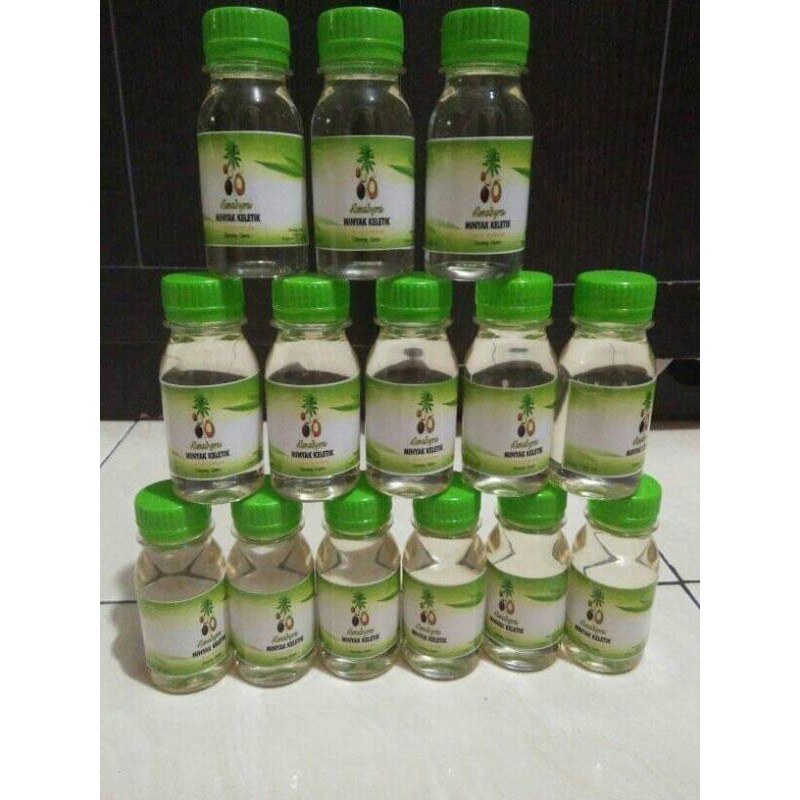 

minyak kelapa asli/minyak kelentik murni- Virgin Coconut Oil 80 ml Original Minyak Kelapa Murni