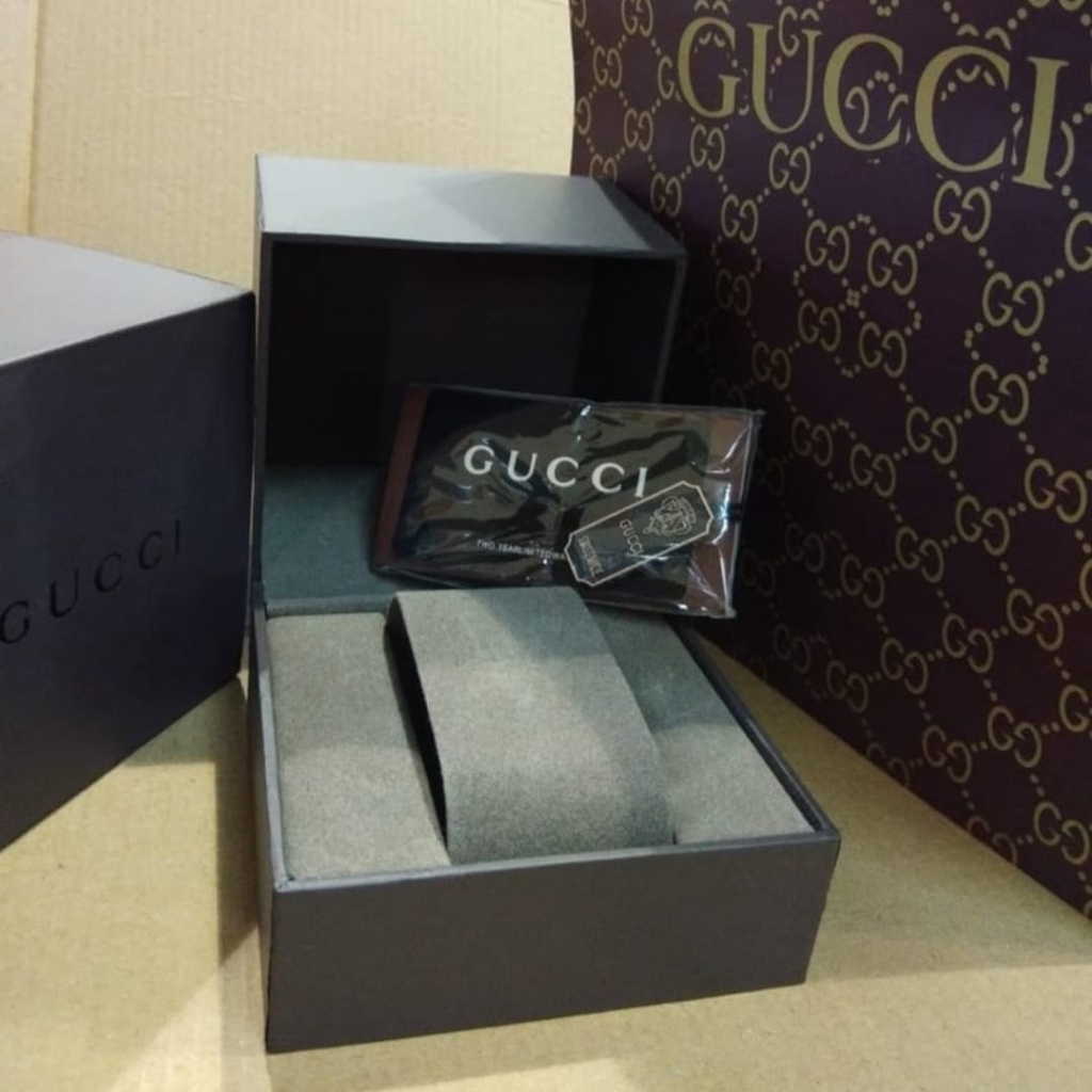 KOTAK BOX DUS JAM TANGAN GC BOX ORI GC LENGKAP TAMBAHAN PERLENGKAPAN JAM TANGAN PRIA WANITA DW88