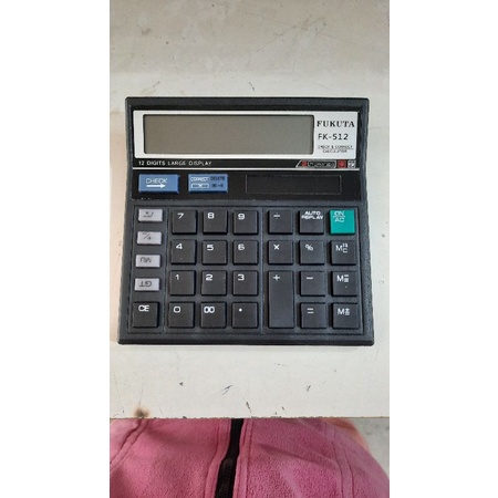 

Kalkulafor Fukuta 512 12 digit