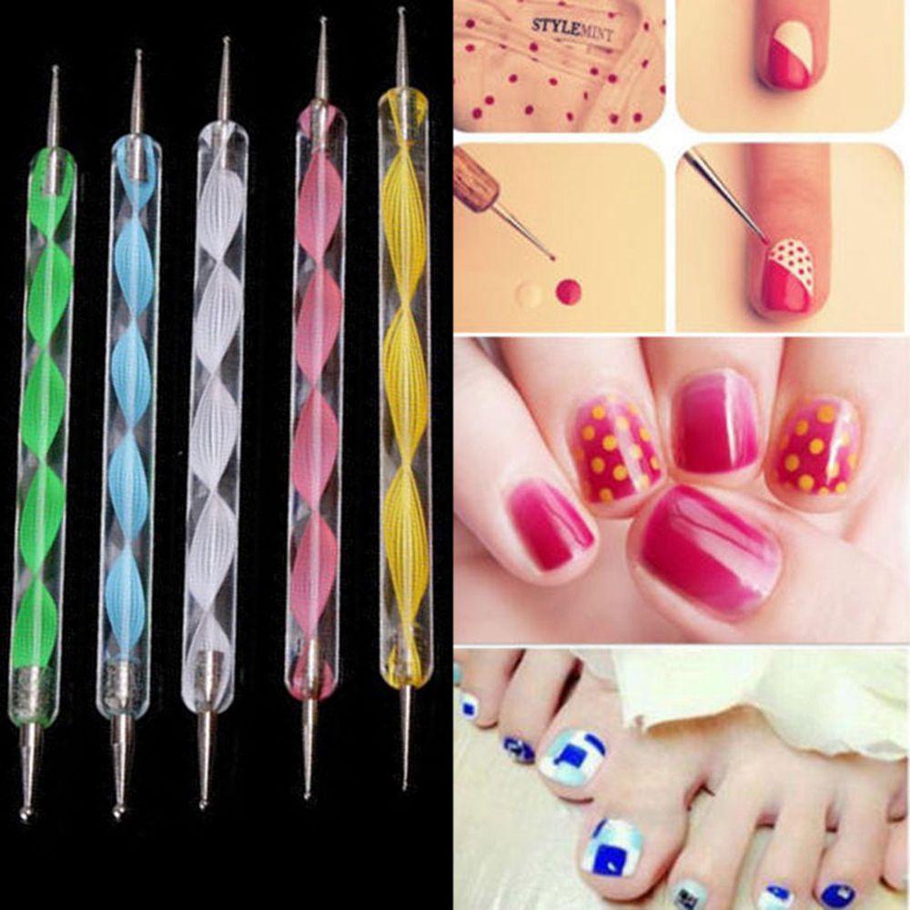 Preva 5PCS Pen Dotting 2 Sisi Untuk Melukis