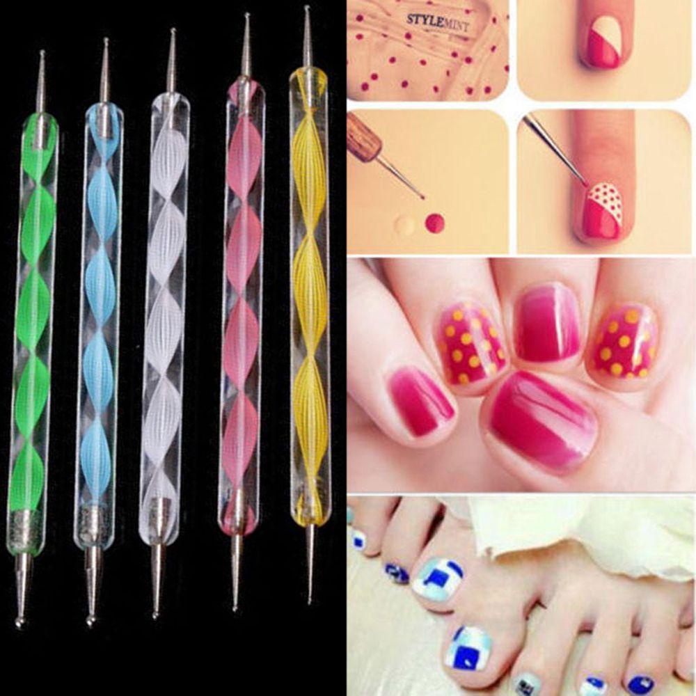 Preva 5PCS Pen Dotting 2 Sisi Untuk Melukis