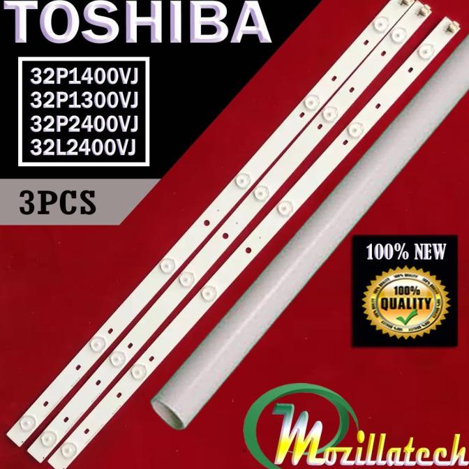 Backlight Toshiba 6 Kancing Lampu Led Tv Toshiba Backlight Toshiba