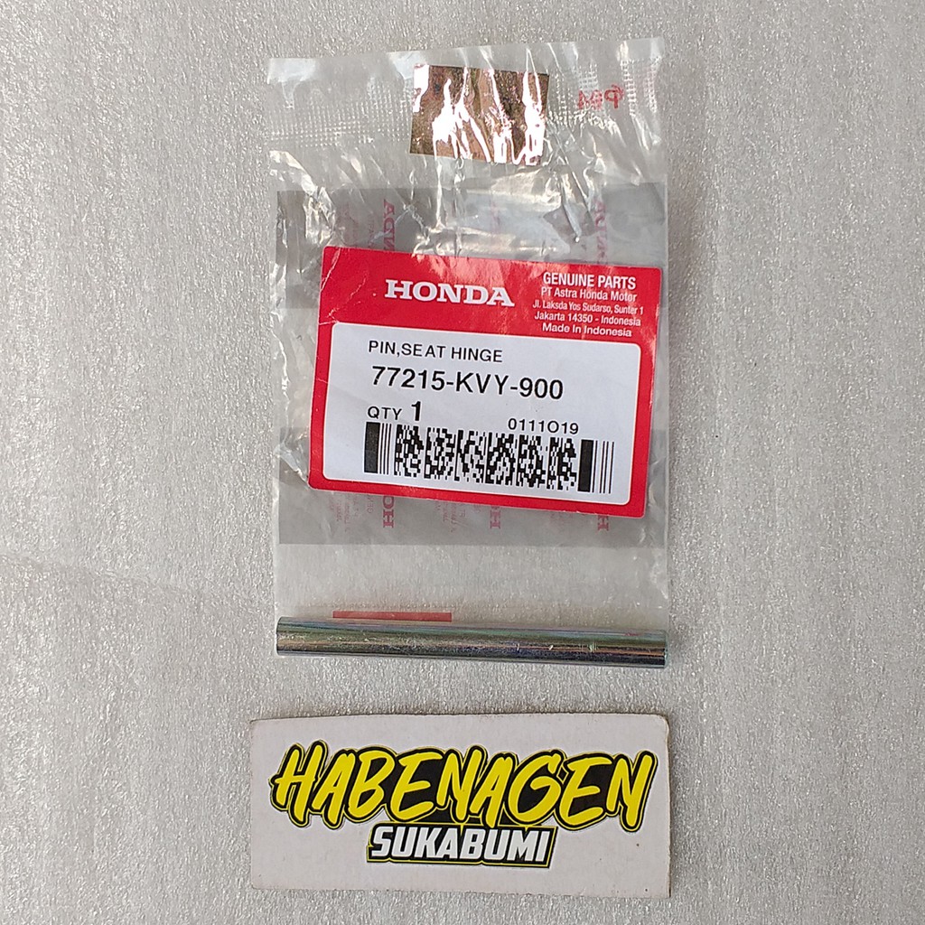 pin seat hinge besi pengait pen as engsel sadel jok box bagasi luggage beat vario techno karbu ORI