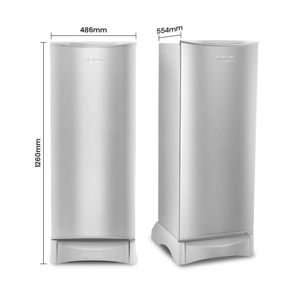 AQUA Kulkas 1 Pintu 162,5 Liter AQR-D190 DS