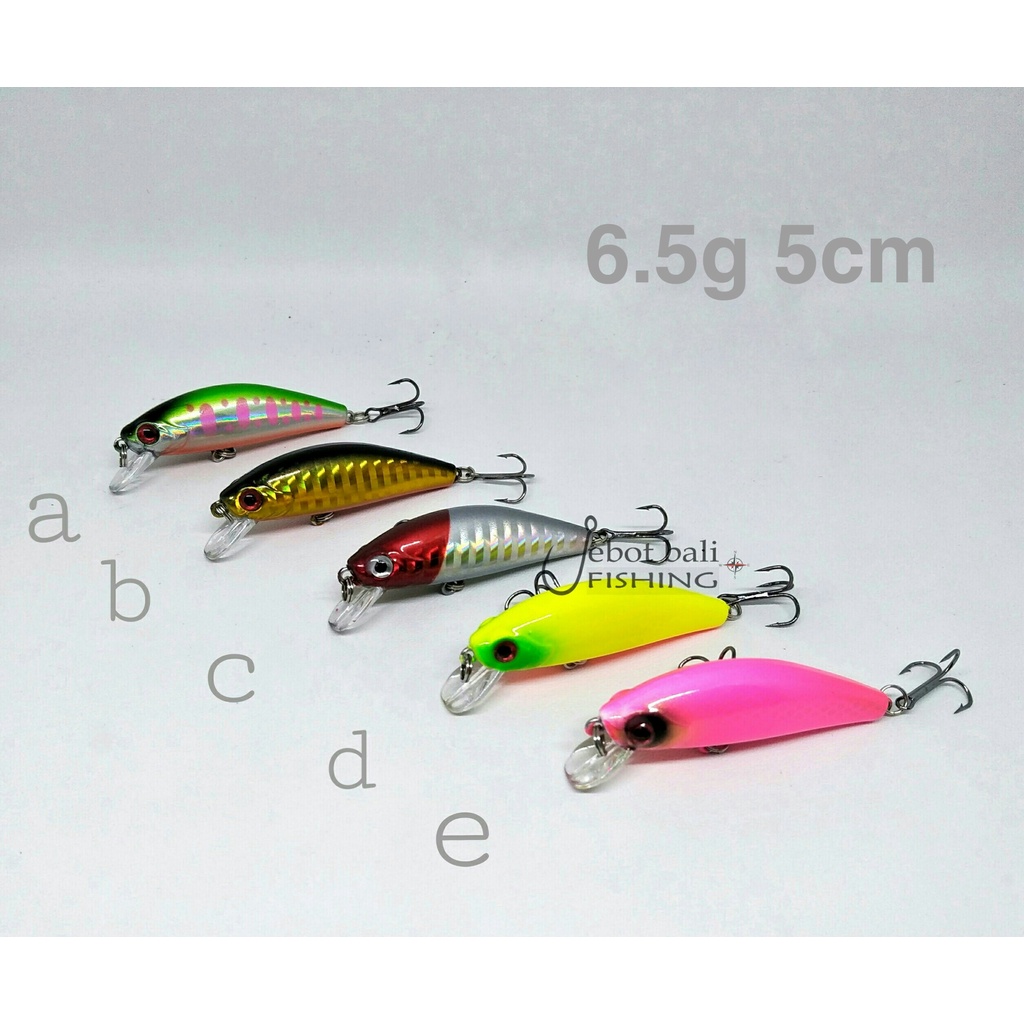 Lure Minnow Murah Copy Agile 50s - Umpan Pancing Casting UL - Ultralight Fishing