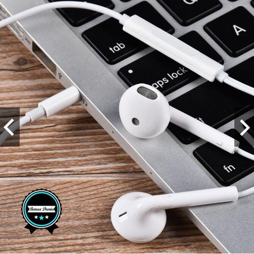 Headset / Handsfree Ori Copotan Oppo Vivo Earphone Universal Stereo 3.5mm AUX With Mic Suara Bening