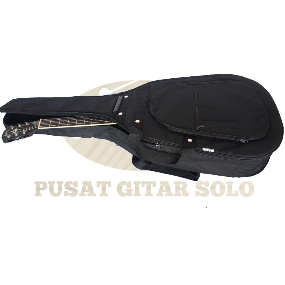 Softcase gitar akustik / tas gitar akustik spon tebal