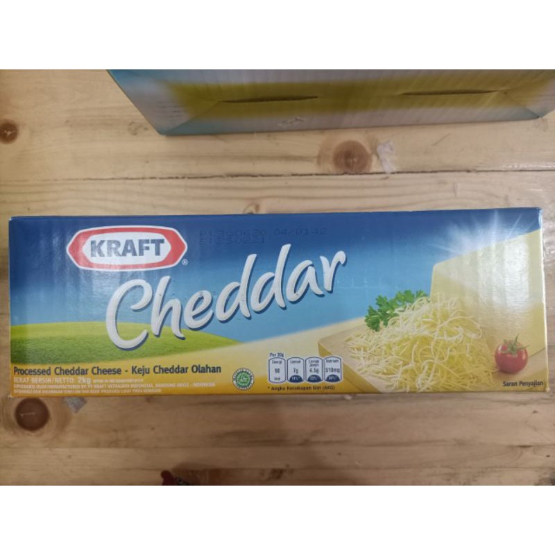 

Keju Kraft Cheddar 2 Kg