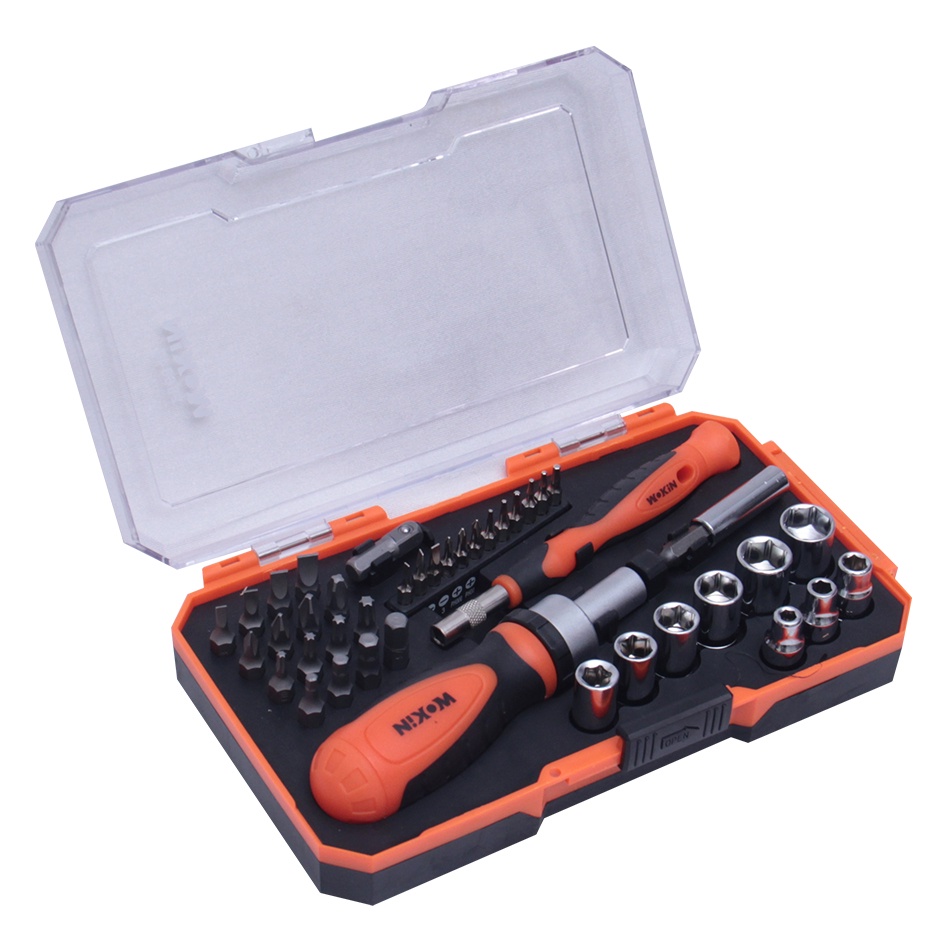 42PCS BITS AND SOCKET SET ORIGINAL WOKIN