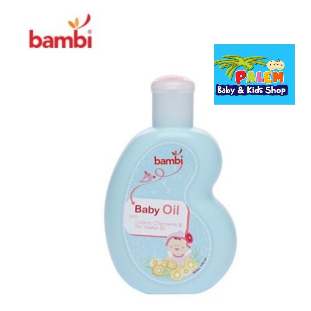 Bambi Baby Oil 100ml baby oil anak  4969