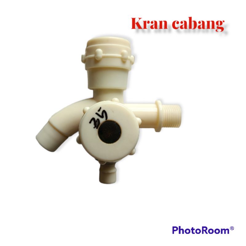 Kran cabang PVC/Kran Cabang Plastik ½ inch
