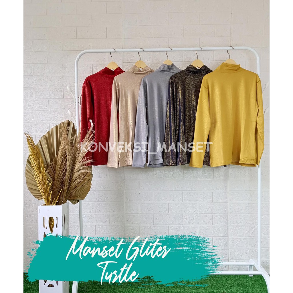 MANSET INNER GLITER TURTLE MURAH BISA COD