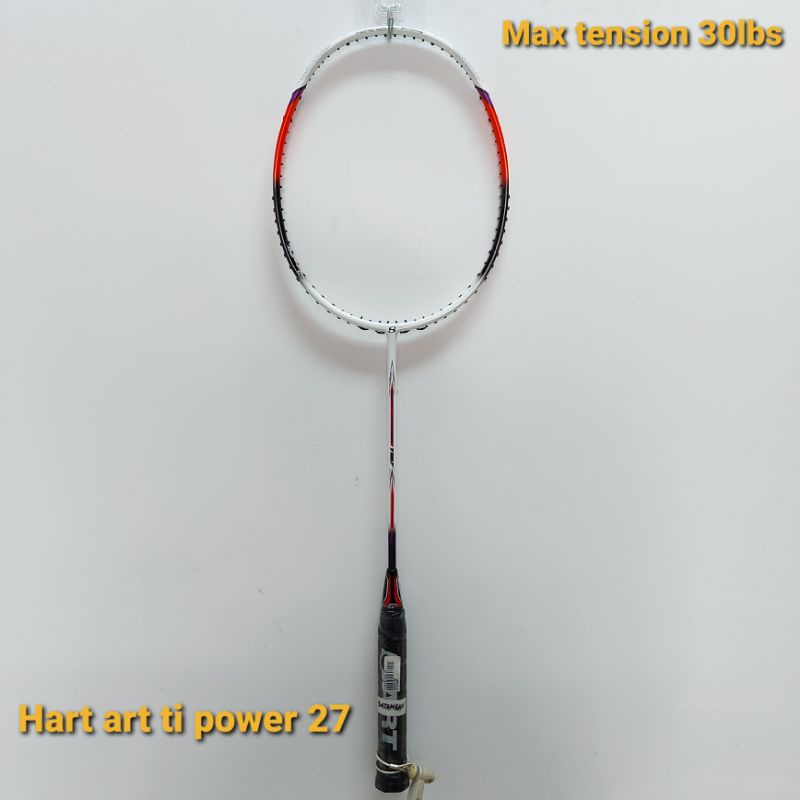 RAKET BADMINTON HART ART TI POWER 27 ORIGINAL