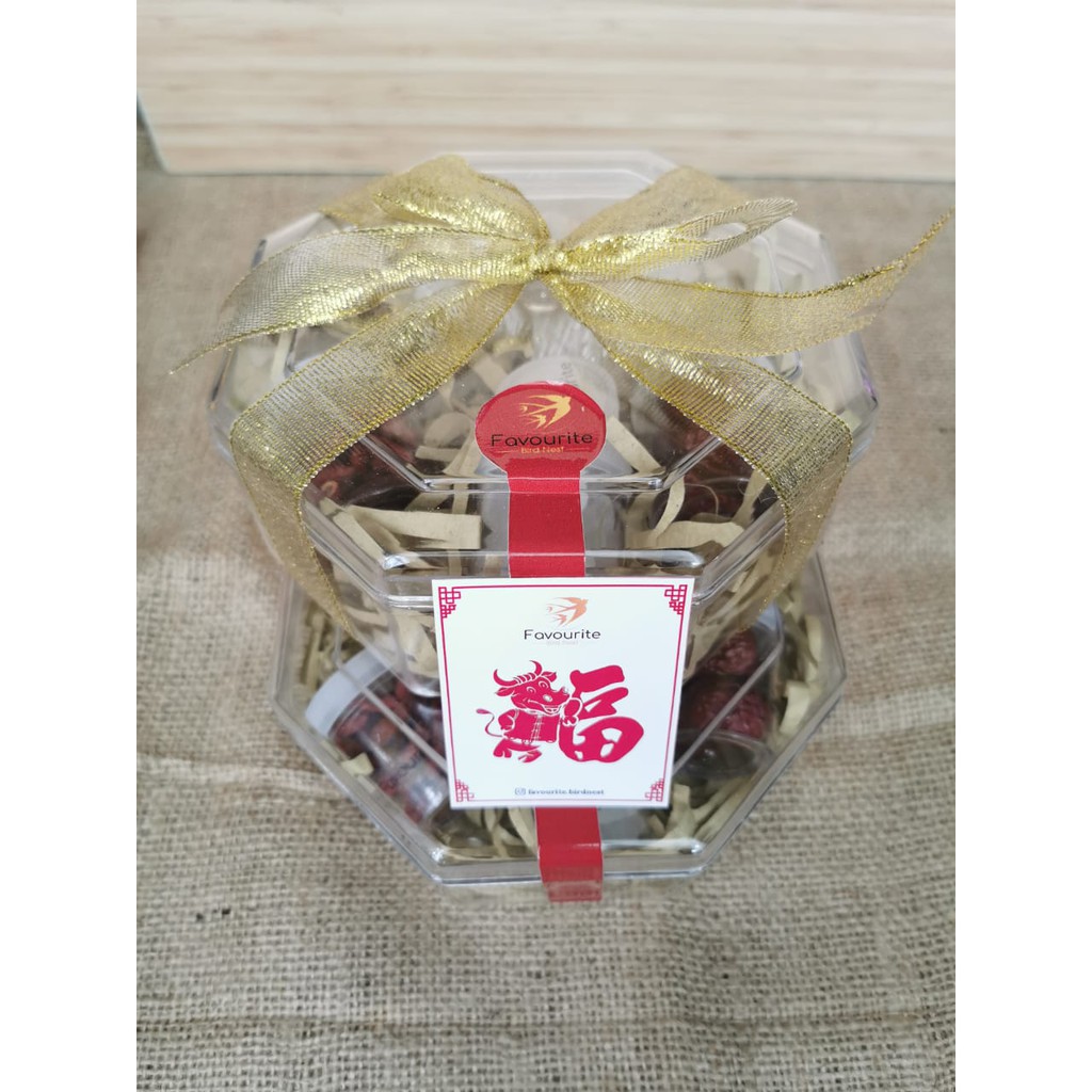 HAMPERS GIFT SET MINUMAN KESEHATAN SARANG BURUNG WALET BIRD NEST GOLD