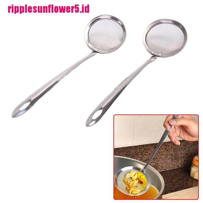 1pc Sendok Saringan Minyak / Lemak Bahan Mesh