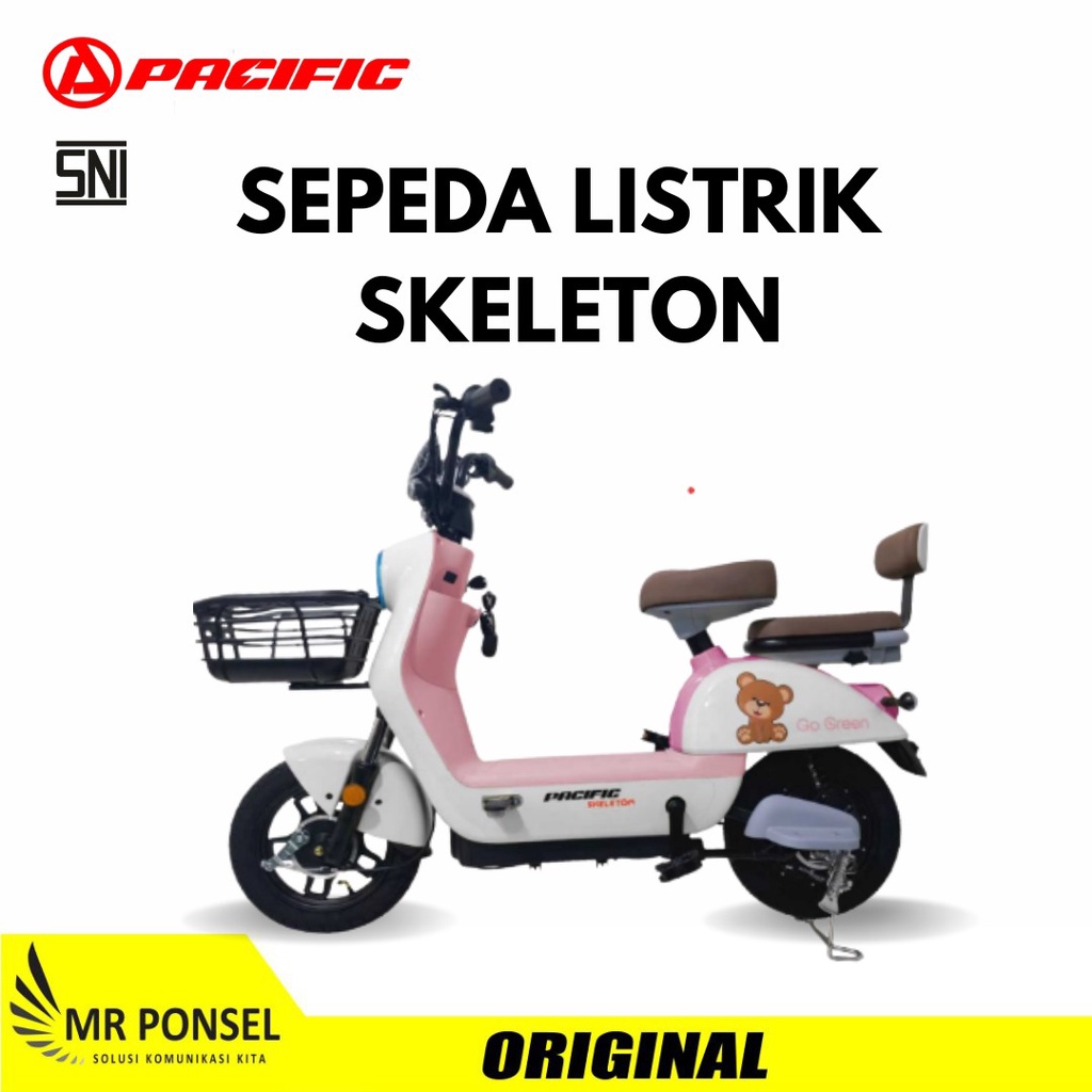 Sepeda Listrik SKELETON By Pacific