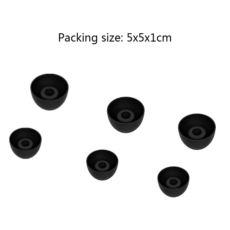 CRE  For Samsung-Galaxy Buds 2 In-ear Headphone Sleeve Silica Ear Tips Earplug Sleeve