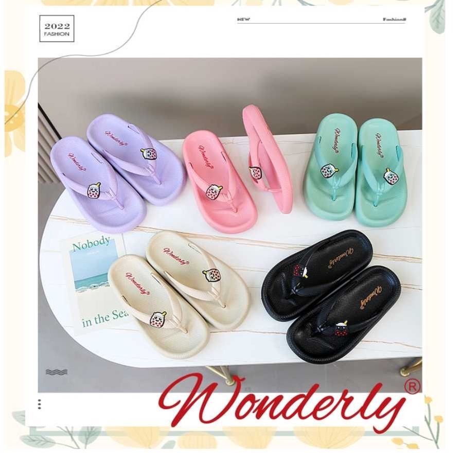 M2288-TG2 [WONDERLY] Sandal Jepit Anak Perempuan / Sendal Anak Perempuan / Sandal Anak Laki Laki / Sandal Anak Murah / Sandal Anak Karet / Sandal Jepit Anak