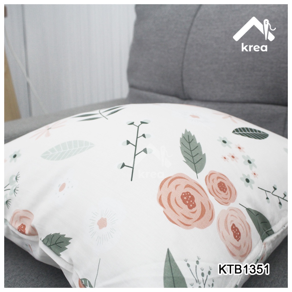 Sarung Bantal Sofa Ukuran 30x50, 40x40, 45x45, 50x50, 60x60, 70x70 - KTB1351