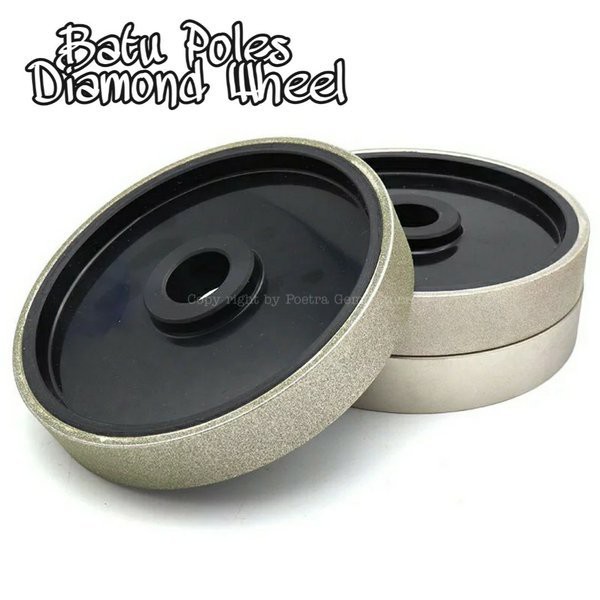 Batu Poles Asah Diamond Wheel Grinding 6 inch Fiber