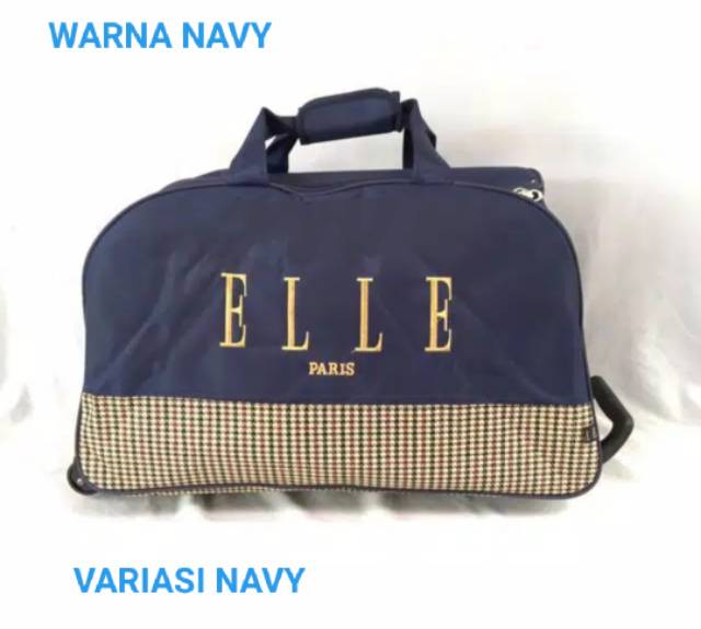 Tas JUMBO Elle Roda 2 - Variasi Batik  Trolley  Terlaris Termurah