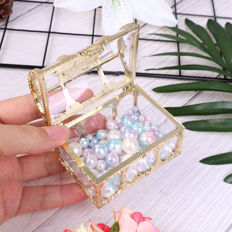 Gro Jewellery Box Tiny Trinket Box Hiasan Anting Cincin Kotak Hias Box Container