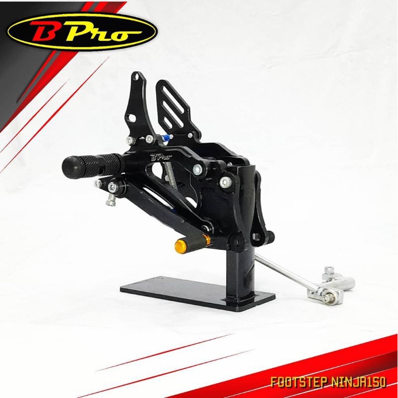 UB UNDERBONE STEP DEPAN PLUS ADAPTOR ADJUSTABLE KAWASAKI NINJA R SS RR  NEW RR OLD ZX150 BPRO RACING