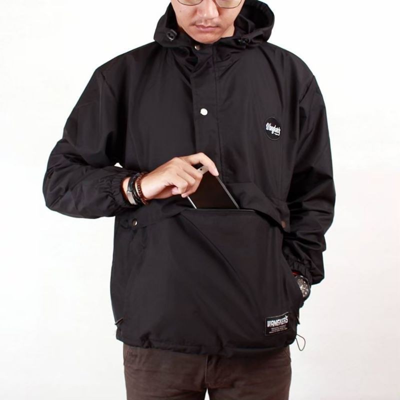 (BISA COD) JAKET CAGOULE JUMBO BIG SIZE XXL XXXL