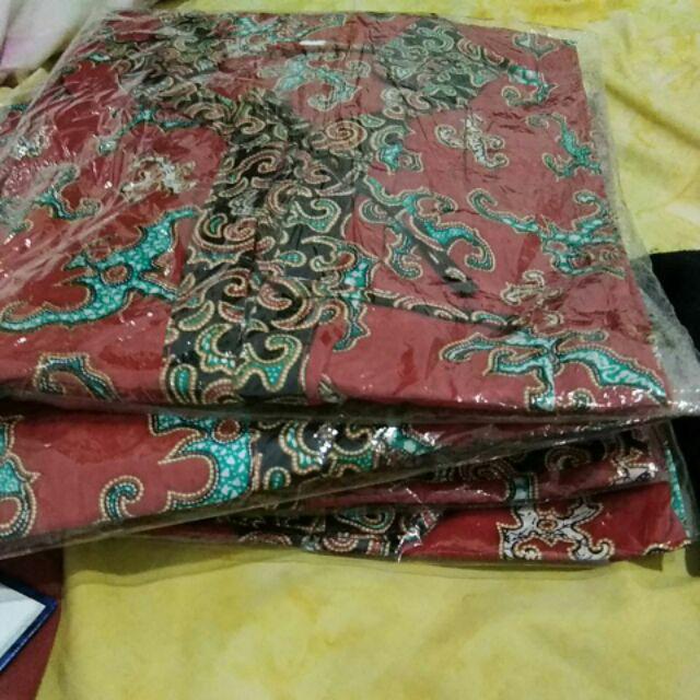 Cople Batik Motif Pertamina Maron Pekalongan