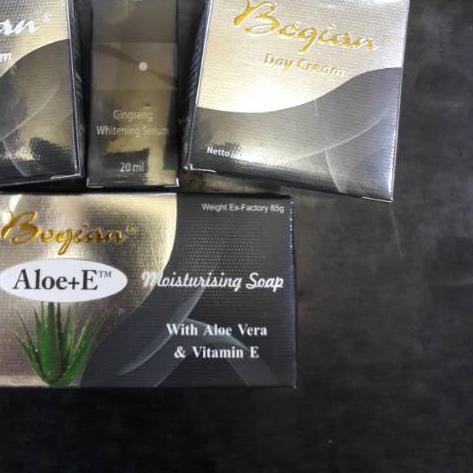 ♣ [SATUAN] BOGIAN PAKET SKINCARE DAY/NIGHT/WHITENING SERUM/MOSITURIZING SOAP/BEAUTY WATER/ALOE VERA