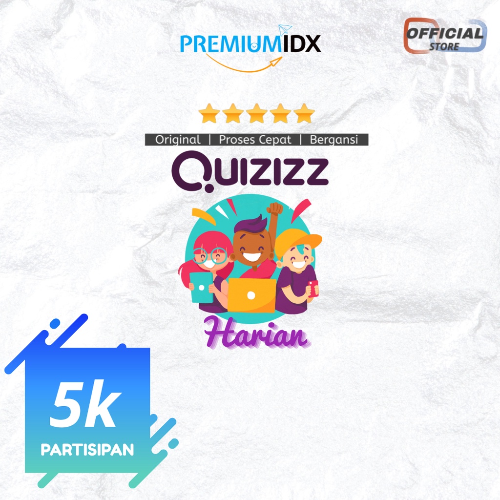 quizizz original 5000 peserta durasi harian