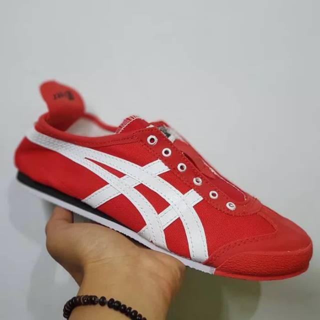SEPATU ASICS TIGER ONITSUKA MEXICO PARATY MERAH PUTIH GRADE ORI 36-40