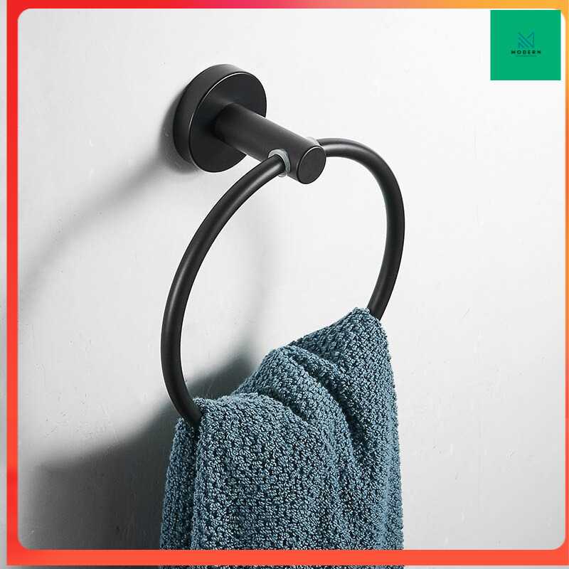 TD-DA Sunydeal Rak Gantungan Handuk Kamar Mandi Towel Holder Ring - E1913