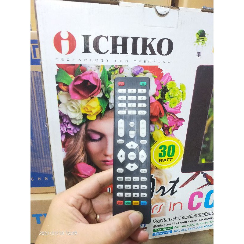 REMOTE CONTROL TV LCD ICHIKO TELEVISI LED ICHIKO