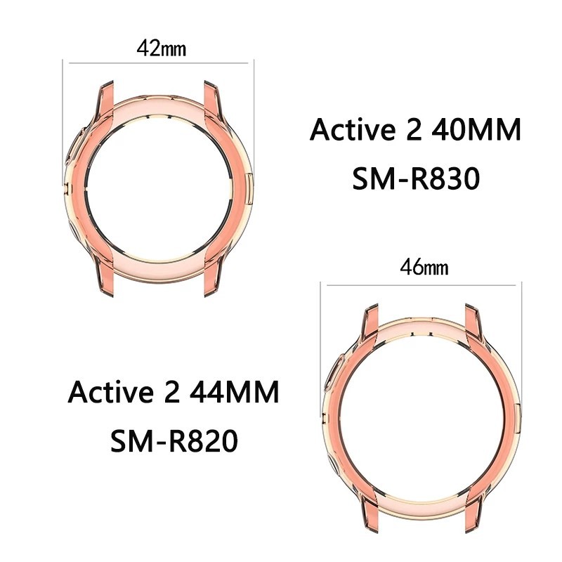 BUMPER CASE SAMSUNG GALAXY WATCH ACTIVE 2 SOFT CASE