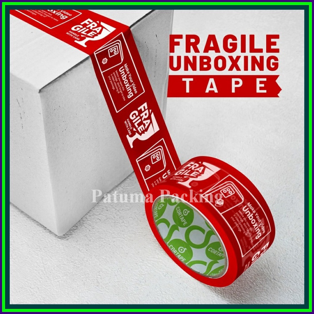 

LAKBAN FRAGILE UNBOXING MERAH Desain Terbaru