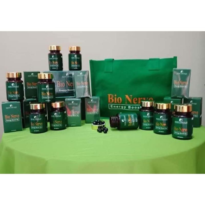 Bio Nervee 100% BPOM Bio Nervee Malaysia Obat Herbal Syaraf